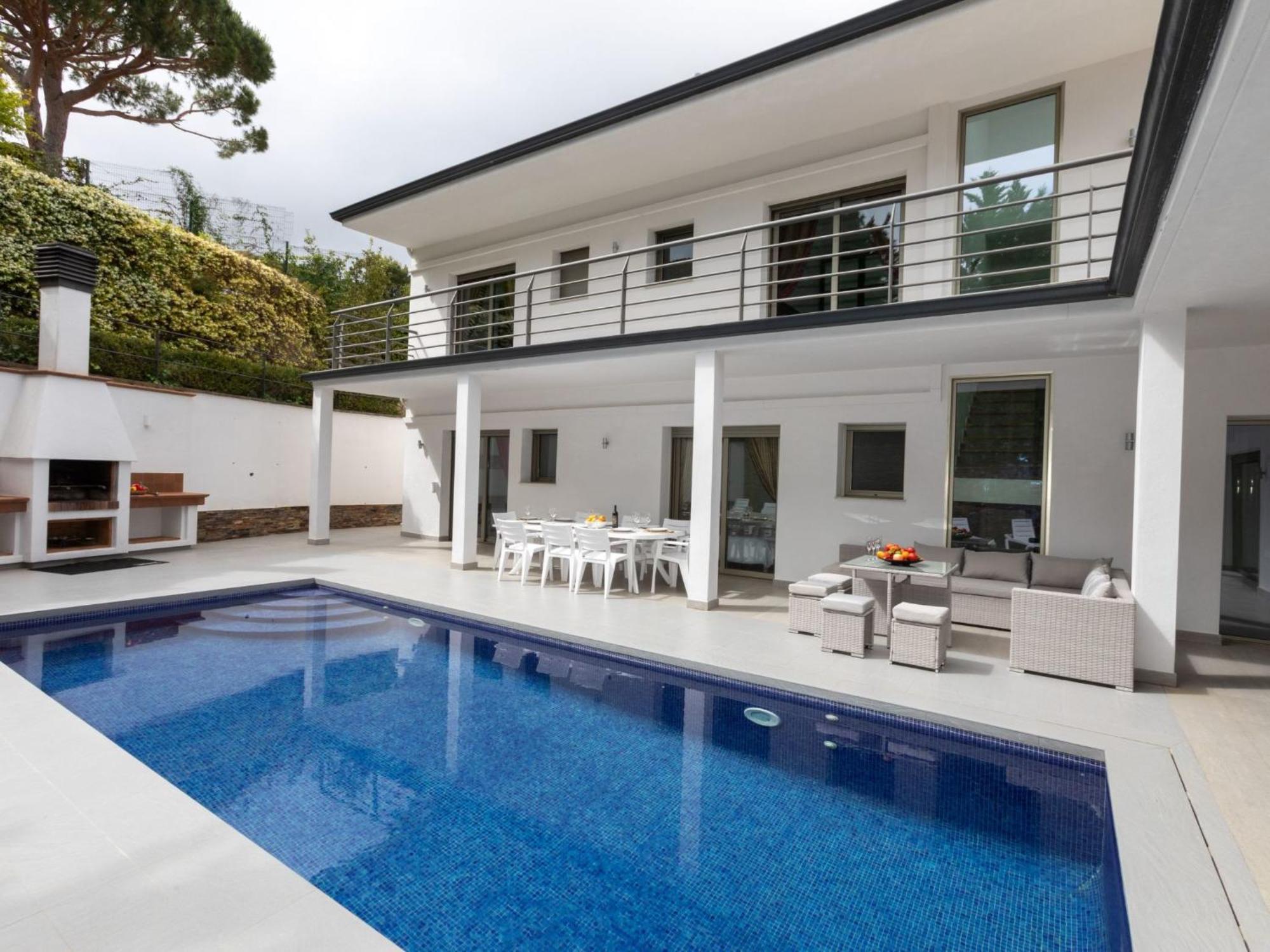 Villa Palmbeach Lloret de Mar Esterno foto