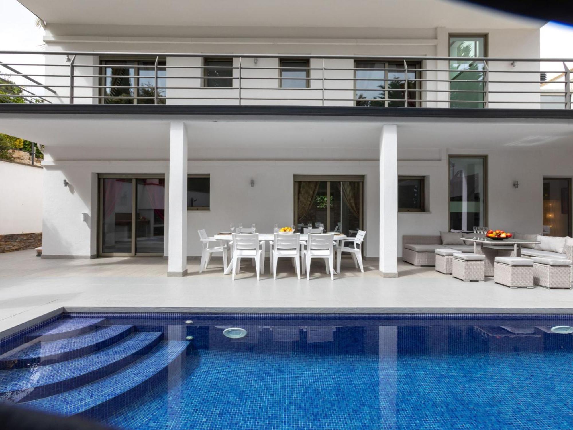 Villa Palmbeach Lloret de Mar Esterno foto