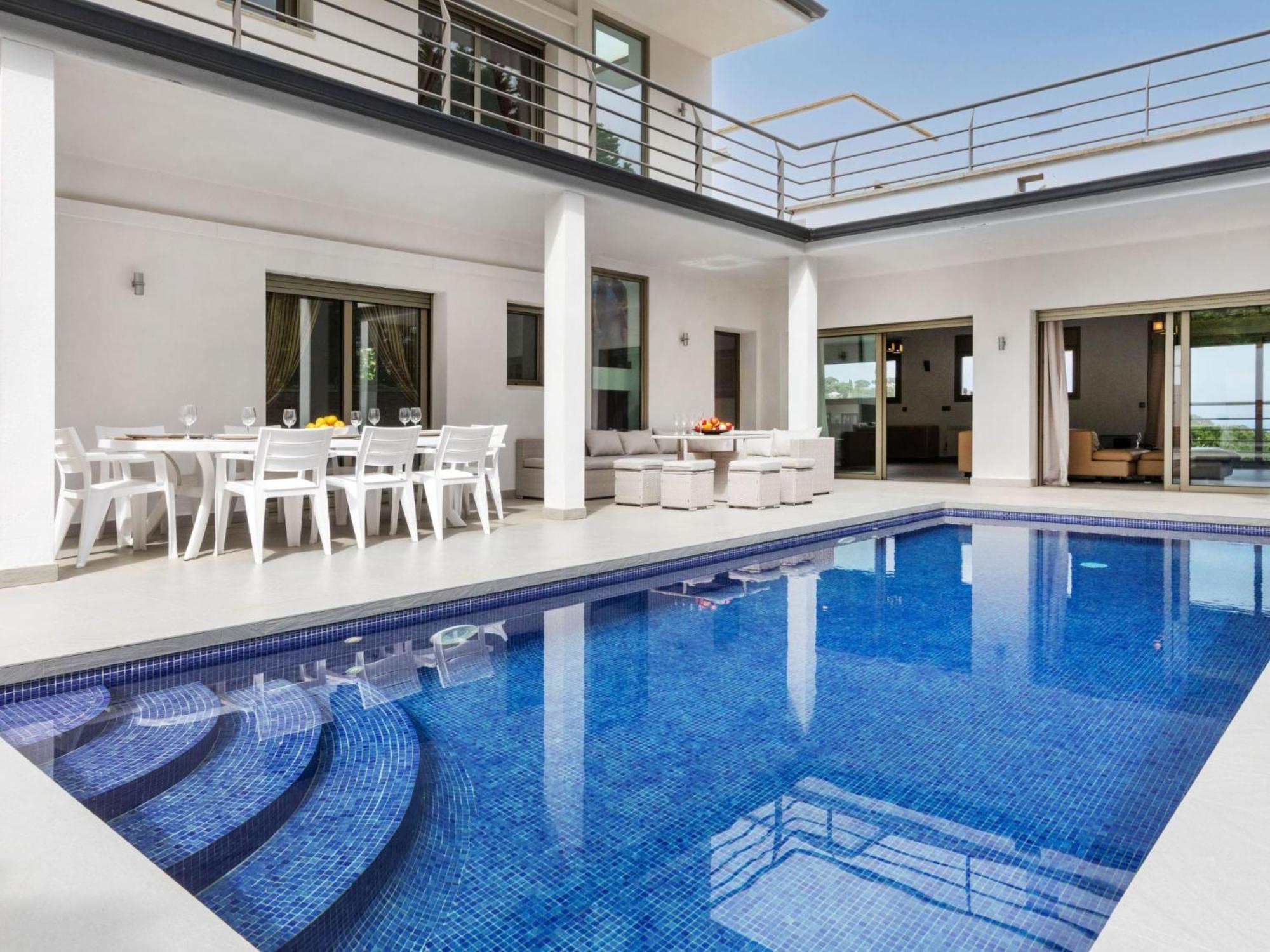 Villa Palmbeach Lloret de Mar Esterno foto