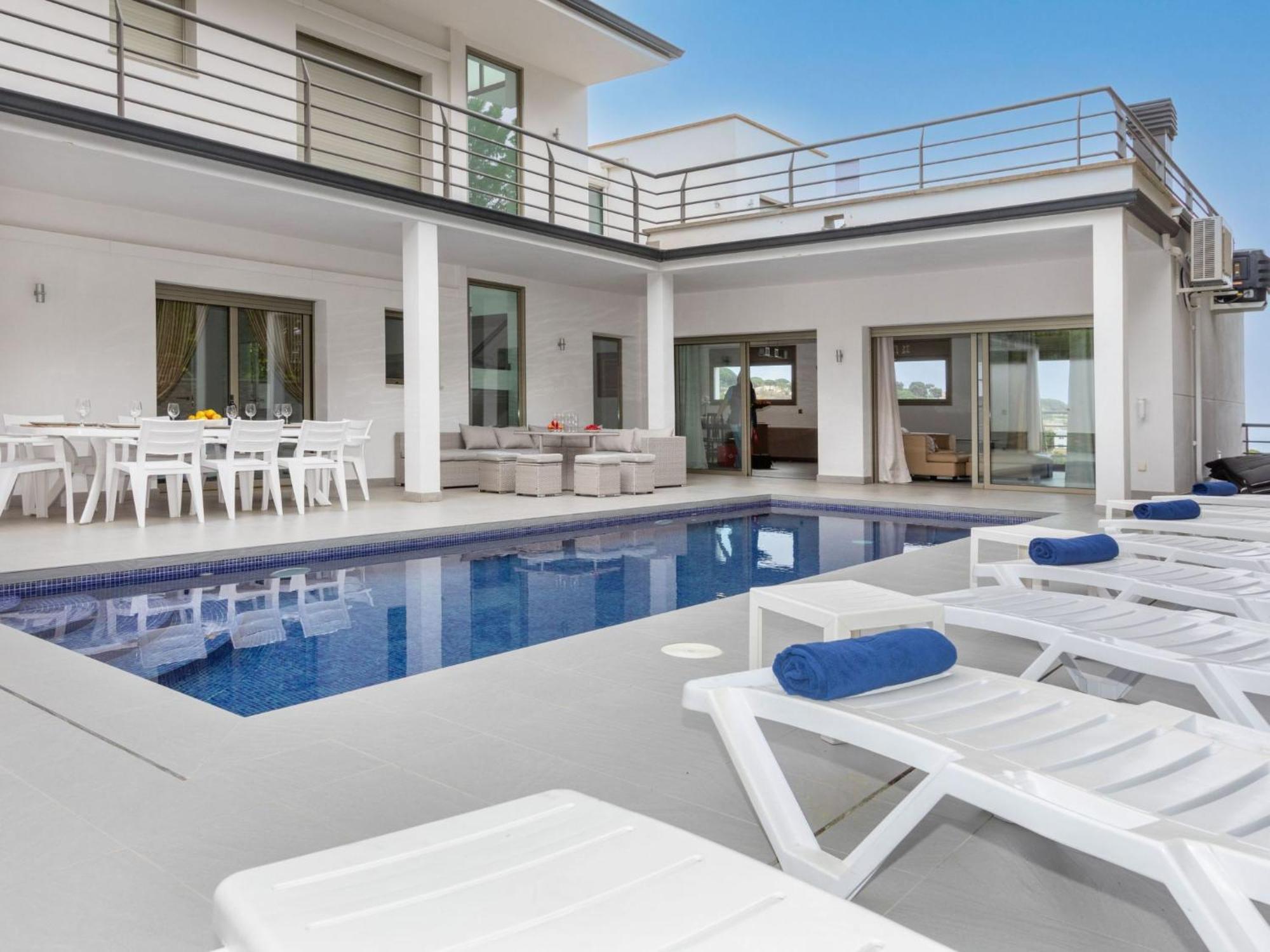 Villa Palmbeach Lloret de Mar Esterno foto
